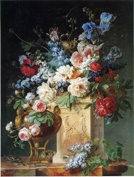 unknow artist Floral, beautiful classical still life of flowers.044 France oil painting art